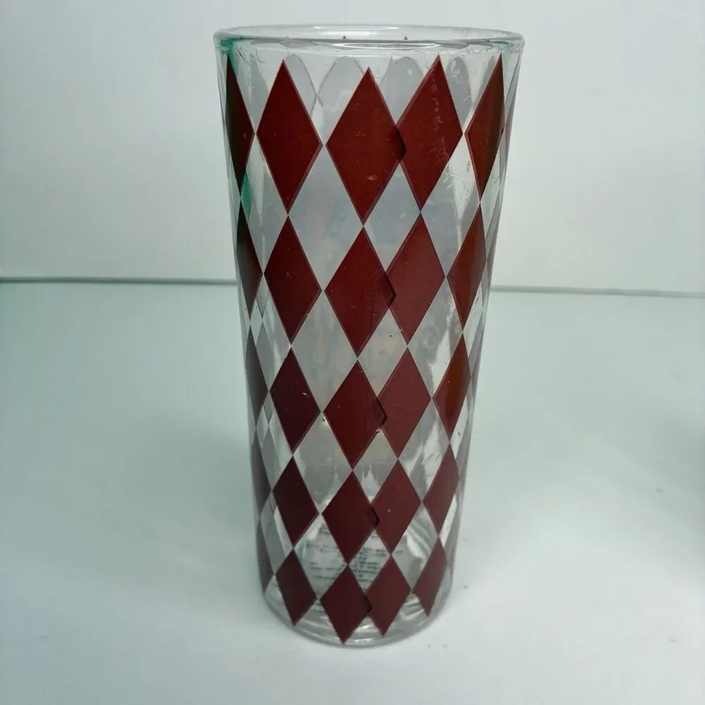 Harry Potter House Crests 2 Piece 10oz Glass Tumbler Set 20th Anniversary